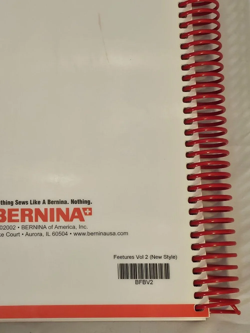 Bernina Feetures: Volume 2